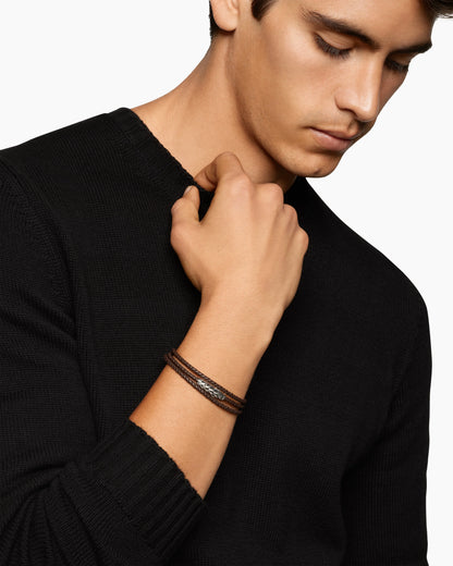 BROWN LEATHER